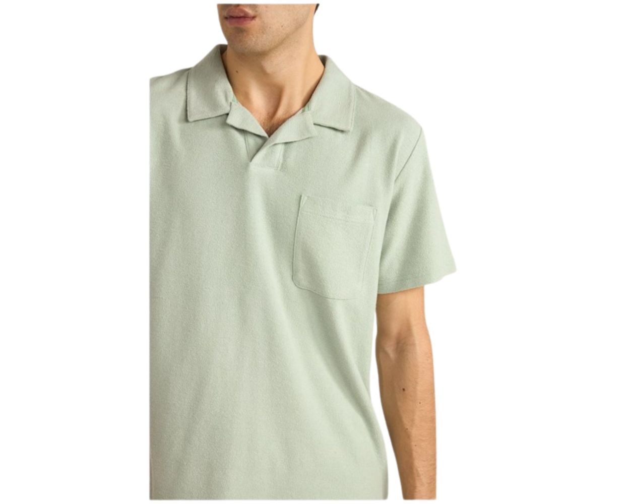 【Rest & Recreation】★TERRY POLO SHIRT★ CSC Navy Terrycloth Polo – BeachLife General Store