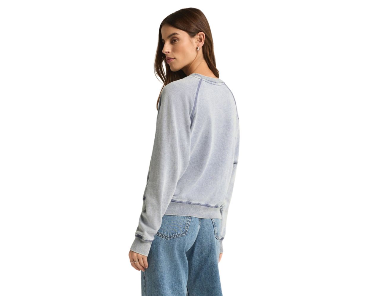 Z Supply Saldana Knit Denim Top | Hobie Surf Shop