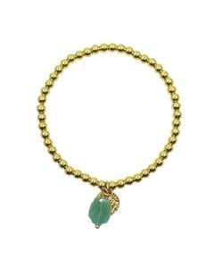 Athena Designs Beaded Bracelet: Stone Cluster