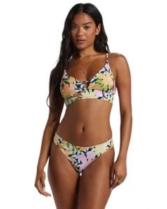 Billabong Mas Aloha V Neck Cami Reversible Bikini Top