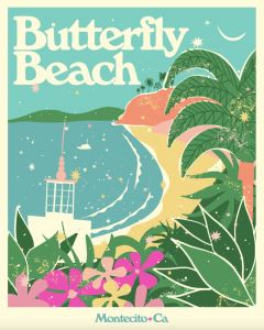 Butterfly Beach Print