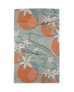 Geometry Orange Blossom Dish Towel