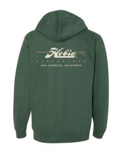 hobie classic san clemente zip hoodie