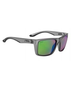 Hobie Polarized Cove Satin Crystal Grey & Sea Green Mirror Sunglasses