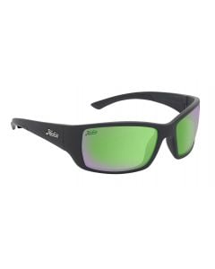 Hobie Polarized Everglades Satin Black & Sea Green Mirror Sunglasses