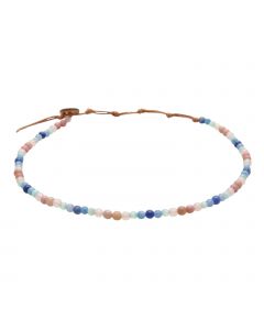 Lotus and Luna Love + Clarity Healing 4mm Necklace