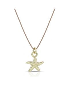 Lucky Feather Ocean Life Starfish Necklace