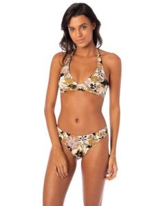 Maaji Vintage Garden Manhattan Halter Bralette Bikini Top