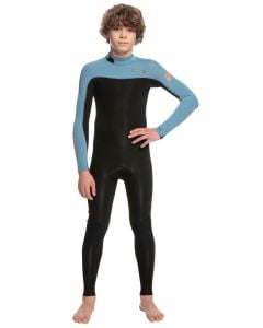 Quiksilver Boy's 8-16 Everyday Sessions B 3/2 Back-Zip Wetsuit