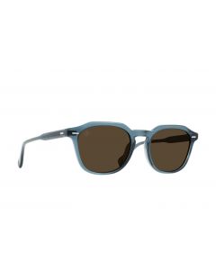 Raen Clyve Absinthe & Vibrant Brown Polarized Men's Round Sunglasses