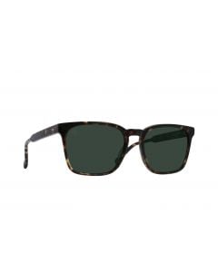 Raen Pierce Brindle Tortoise & Green Polarized Men's Square Sunglasses