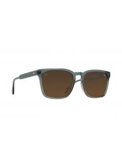 Raen Pierce Slate & Vibrant Brown Polarized Men's Square Sunglasses