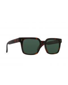Raen West Kola Tortoise & Green Polarized Unisex Sunglasses
