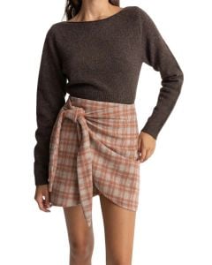 Rhythm Wrap Mini Skirt