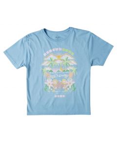 Roxy Girls 4-16 Beachy Daze Oversized Boyfriend T-Shirt