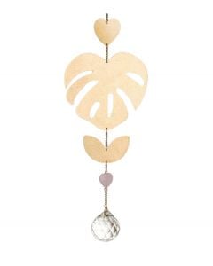 Scout Curated Wears Monstera Leaf Suncatcher