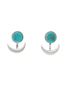 Scout Curated Wears Moon Phase Turquoise Earrings
