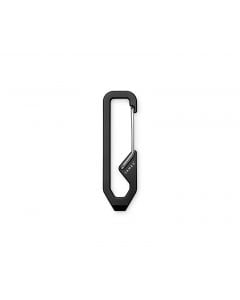 The James Brand Holcombe Black + Stainless Carabiner