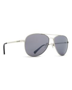 Von Zipper Farva Silver & Grey Chrome Sunglasses