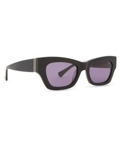 Von Zipper Fawn Black Satin & Grey Sunglasses