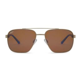 Hobie Polarized Commander Satin Gold & Copper Sunglasses