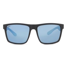 Hobie Polarized Cove Float Satin Black & Cobalt Mirror Sunglasses