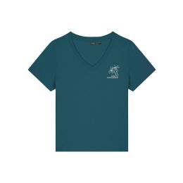 Hobie Women's Palms V Neck Tee