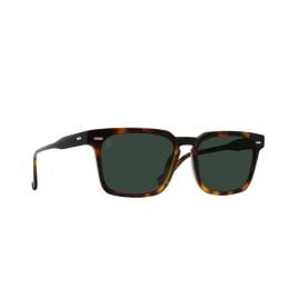 Raen Adin Kola Tortoise & Green Polarized Sunglasses