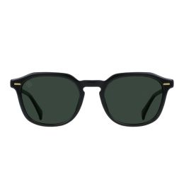 Raen Clyve Black & Green Polarized Sunglasses