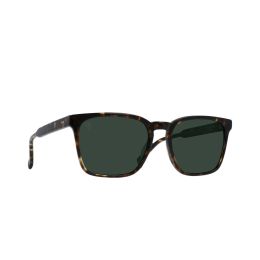Raen Pierce Brindle Tortoise & Green Polarized Men's Square Sunglasses