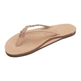 Rainbow Flirty Braidy Single Layer Sandals