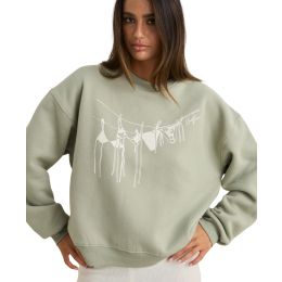 Rhythm Melia Crew Neck Fleece