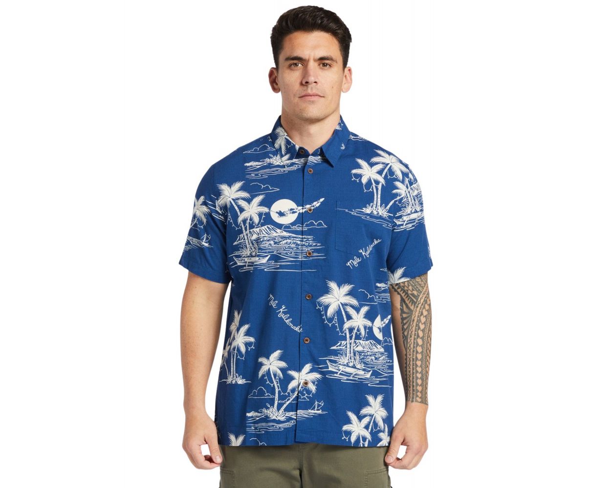 Surf Shop Woven | Ahi Quiksilver Holiday Waterman Hobie Shirt