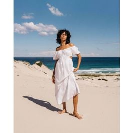 Billabong white sand dress hot sale