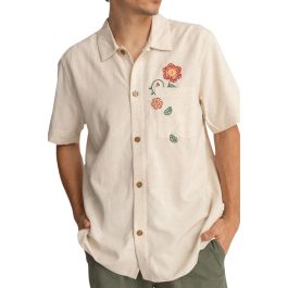 Rhythm Men's Flower Embroidery Shirt | Hobie Surf Shop