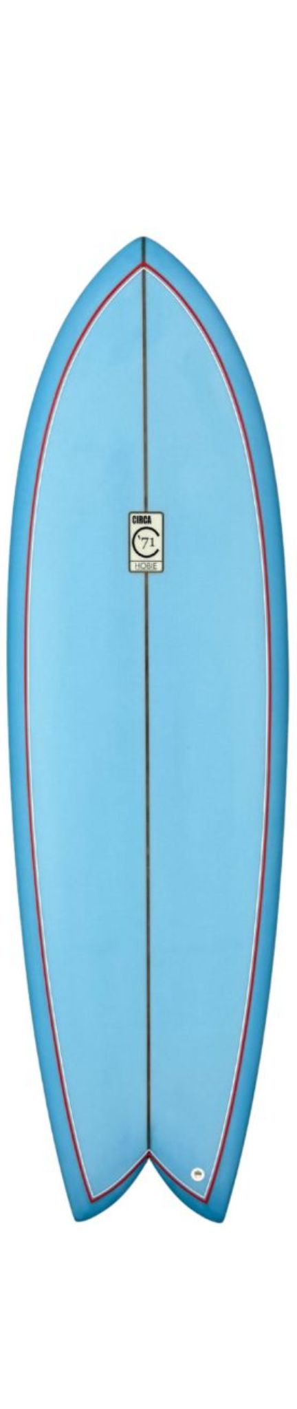 Hobie Circa 71 Twin Fish Model Hobie Circa 71 Twin Fish Surfboard